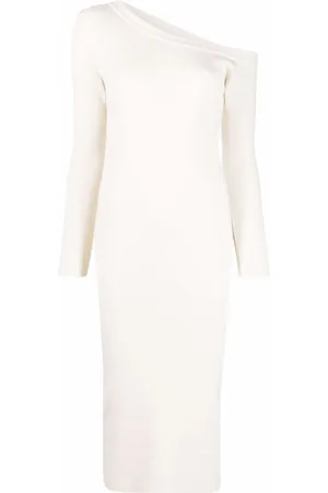 Paula Asymmetric knit dress