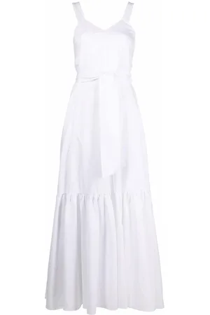 FORTE FORTE Panelled tied-waist dress