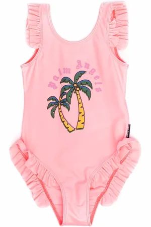 Palm Angels Palm-tree logo swimsuit