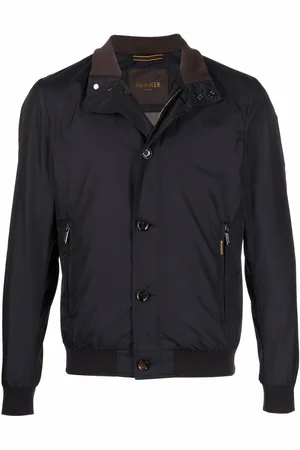 MOORER Button-down bomber jacket
