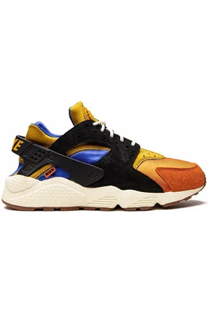 Nike White & Tan Air Huarache Premium Sneakers in Black for Men | Lyst