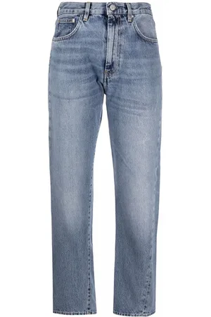 Totême Twisted-seam straight jeans