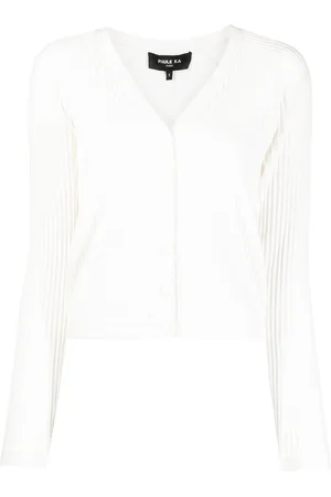 Paule Ka Ribbed-knit cardigan