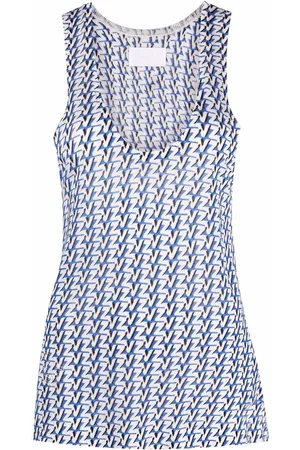 Zadig & Voltaire Lee monogram-print tank top