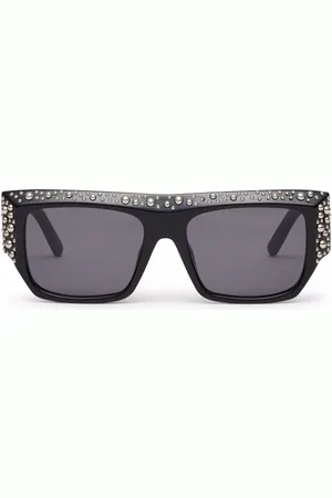 Palm Angels Casablanca studded square-frame sunglasses