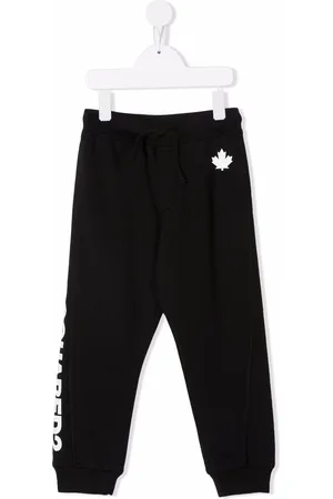 Dsquared2 Maple-leaf jersey track pants
