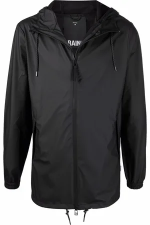 Rains Drawstring hooded jacket