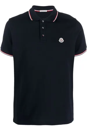 Moncler Logo patch polo shirt