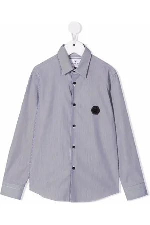 Philipp Plein Long sleeve skull-detail shirt
