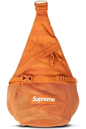 Supreme logo-patch Backpack - Farfetch