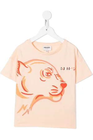 Kenzo Tiger-print short-sleeved T-shirt