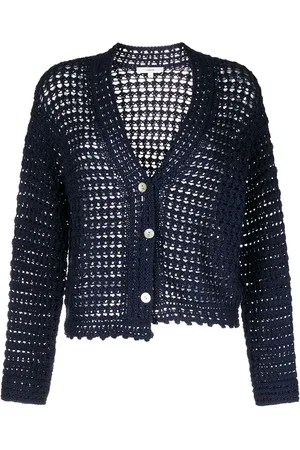 Vince Crochet V-neck cardigan