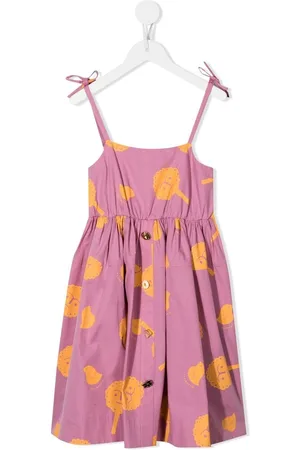 REJINA PYO Esme tree-print organic cotton dress