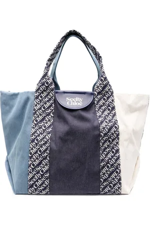 See by Chloé Logo print tote bag