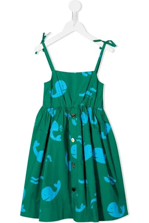 REJINA PYO Esme whale-print organic cotton dress