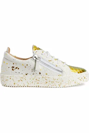 Giuseppe Zanotti Frankie crocodile-effect leather sneakers