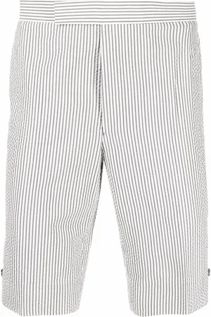 Thom Browne Classic backstrap striped shorts
