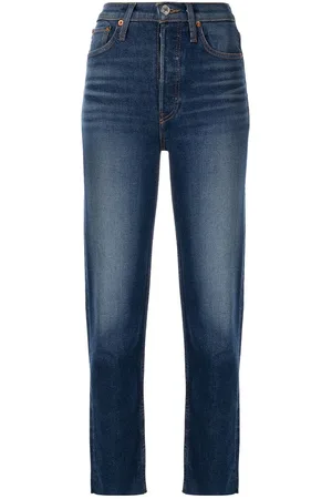 RE/DONE Stove Pipe high-rise jeans