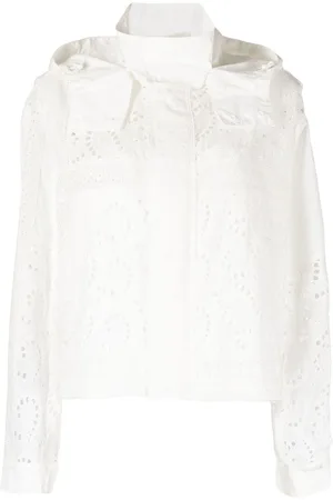 GOEN.J Cropped hooded jacket