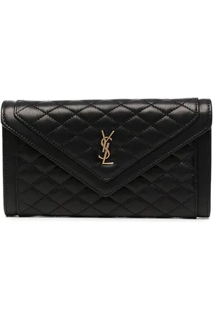 Saint Laurent crocodile-embossed Money Clip Wallet - Farfetch