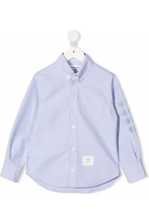 Thom Browne Stripe-print cotton shirt