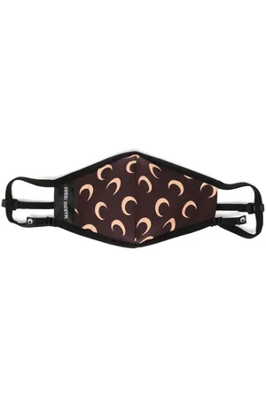 Marine Serre Crescent moon print face mask