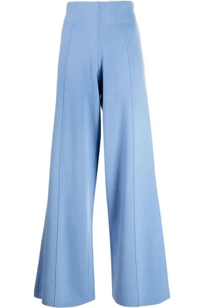 PRINGLE OF SCOTLAND High-waisted knitted trousers