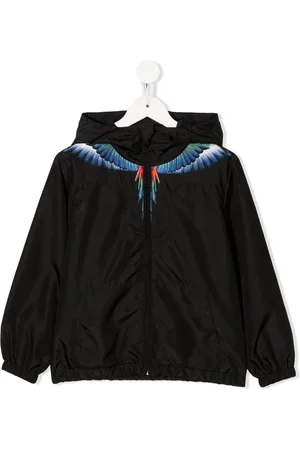 MARCELO BURLON Wings hooded windbreaker
