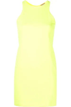 LHD Hockney sleeveless backless mini dress