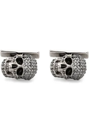 Alexander McQueen Crystal Skull cufflinks