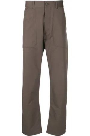 Nanushka High-rise straight-leg trousers