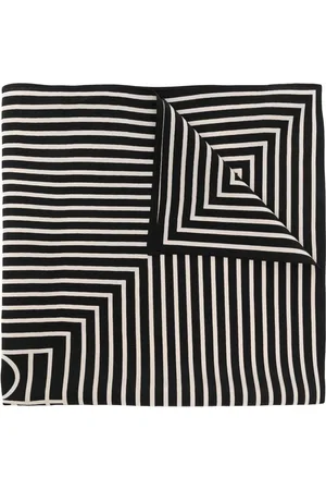 Totême Signature Monogram silk scarf