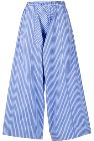 ROSETTA GETTY Cropped wide-leg trousers