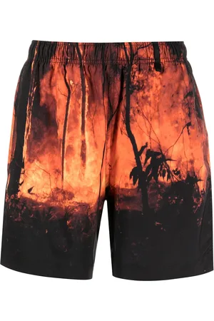 Purple Brand Fire Season swim shorts
