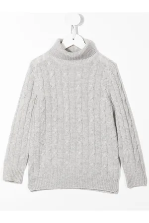 N.PEAL Organic cashmere roll-neck jumper