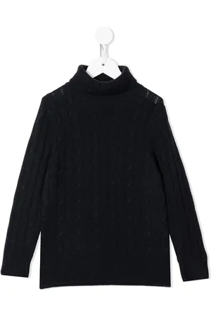 N.PEAL Organic cashmere roll-neck jumper
