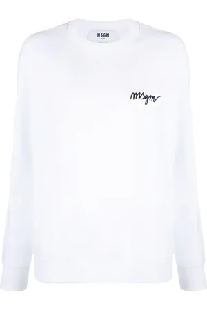 Msgm Embroidered logo sweatshirt
