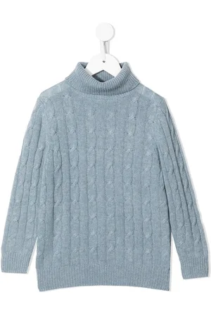 N.PEAL Organic cashmere roll-neck jumper