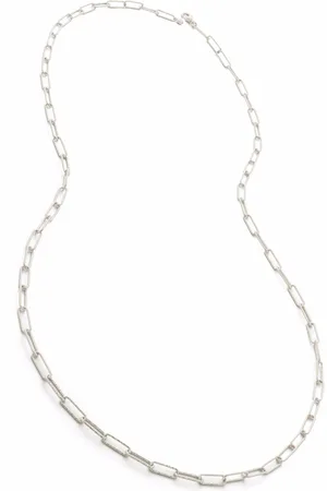 Monica Vinader Alta-textured-chain necklace