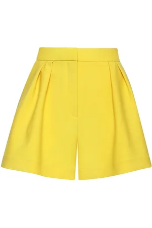 Oscar de la Renta Pleat-detail tailored shorts