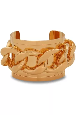 Balmain Women Bracelets - Chain-link cuff bracelet