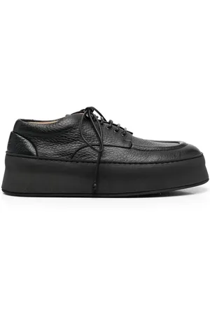 MARSÈLL Cassapana leather derby shoes
