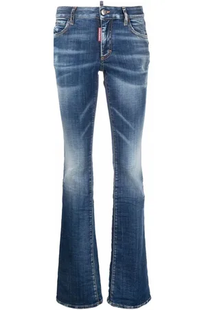 Dsquared2 Low-rise flared jeans