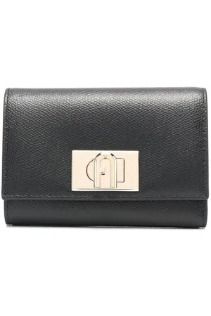 Furla 1927 grained-effect wallet