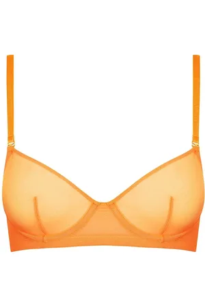 Maison Close Corps à Corps Neon Open Underwired Bra Yellow – Naughty  Knickers