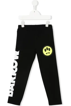 BARROW Logo-print cotton leggings