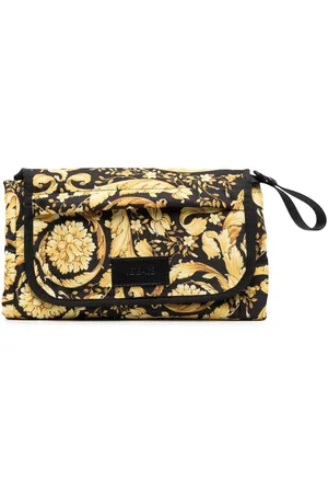 Versace embroidered baroque shoulder bag hot sale