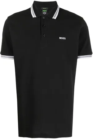 HUGO BOSS Embroidered-logo cotton polo shirt