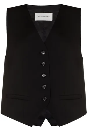 The Frankie Shop Gelso single-breasted waistcoat