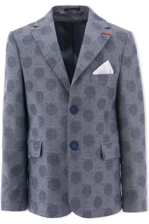 M. Moustache Polka-dot cotton blazer